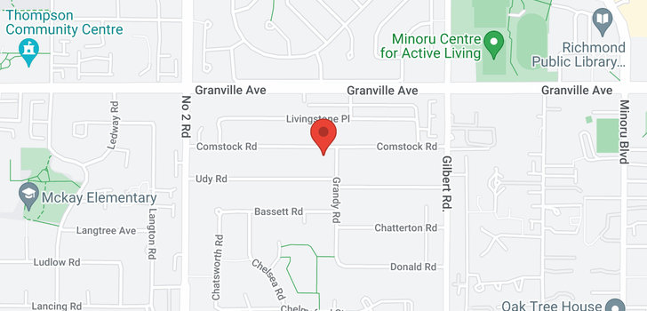 map of 6440 COMSTOCK ROAD